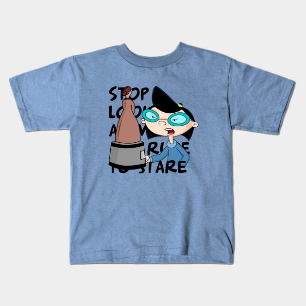 Phoebe Cheats Kids T-Shirt by artxlife